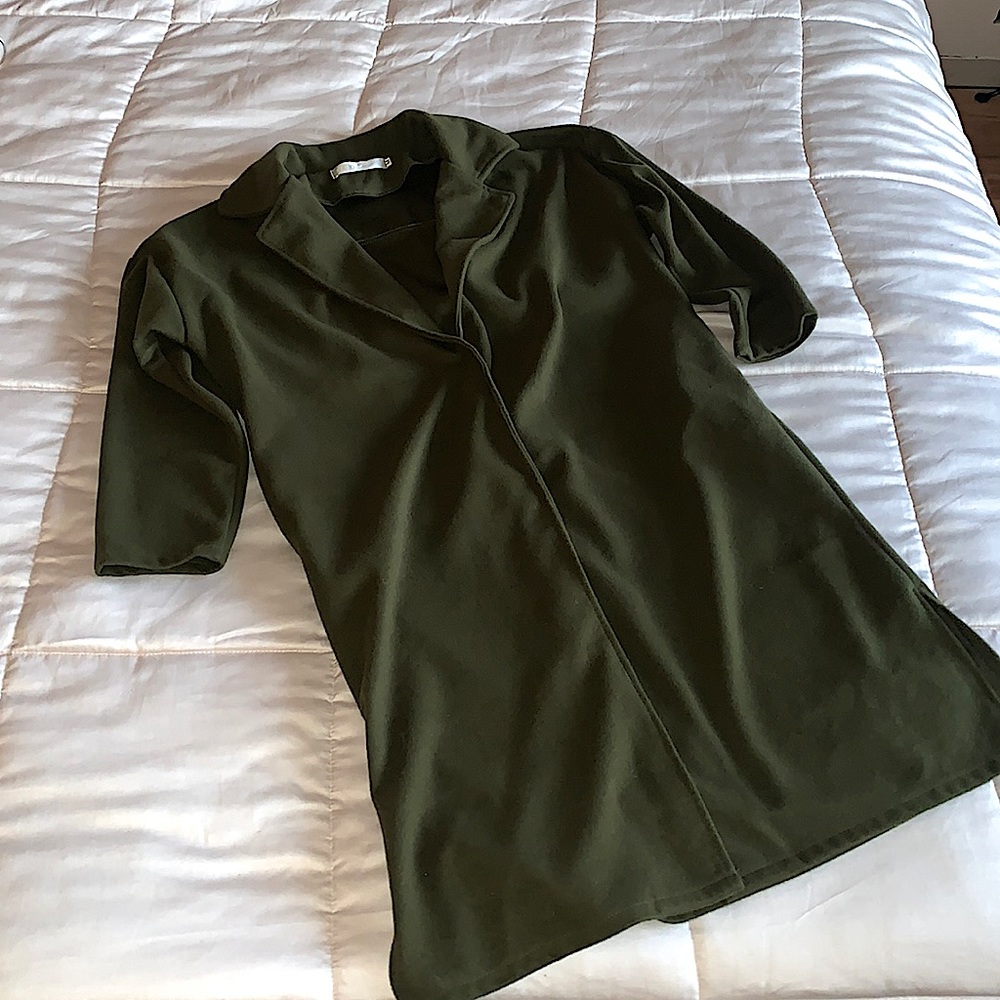 Medium Army Green Lightweight Jacket